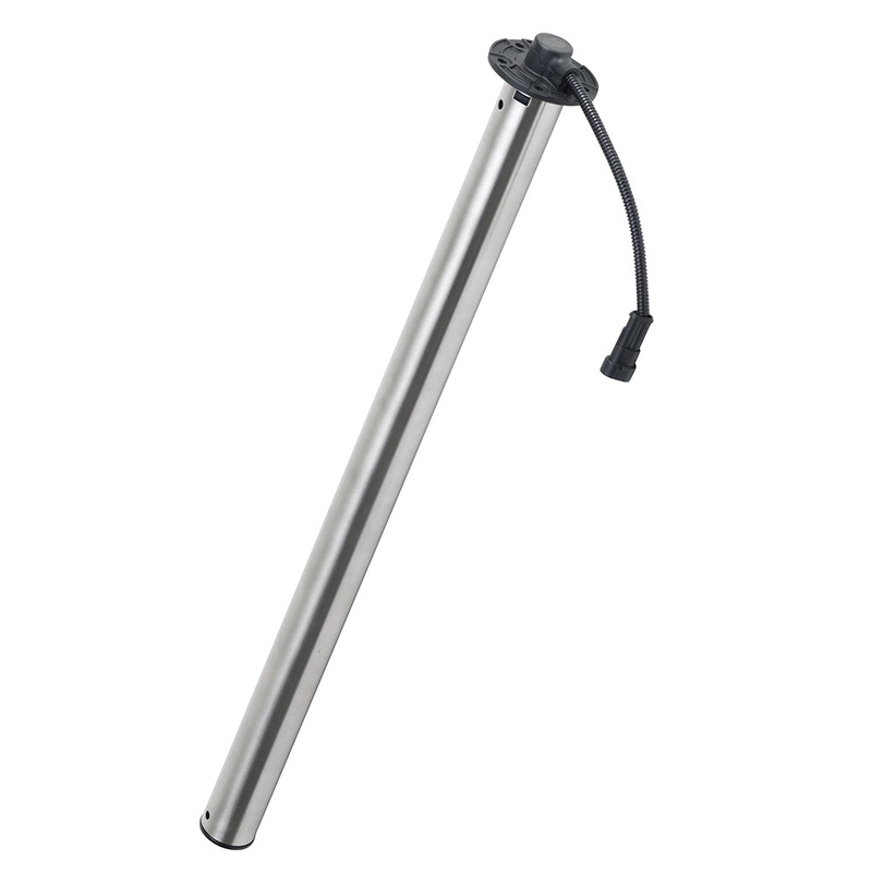 Camco Clamp-On Rail Mounted Cup Holder – Small for Up to 1-1/4″ Rail – White
